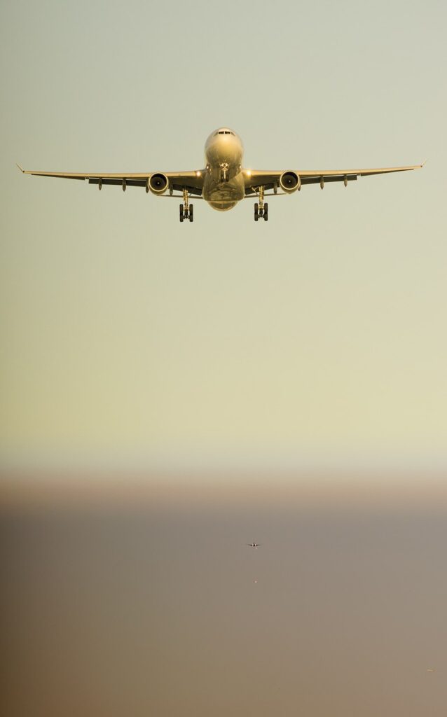 plane, to land, airport